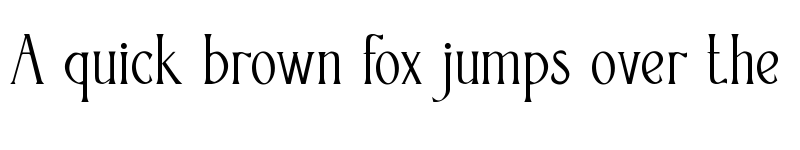 Preview of Somnium Amor Regular font