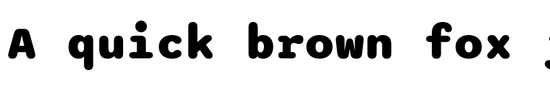 Preview of Sono ExtraBold font