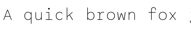 Preview of Sono ExtraLight font