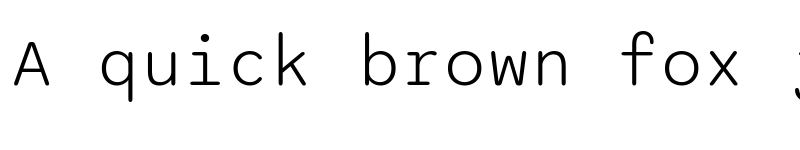 Preview of Sono Light font