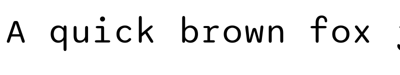 Preview of Sono Regular font