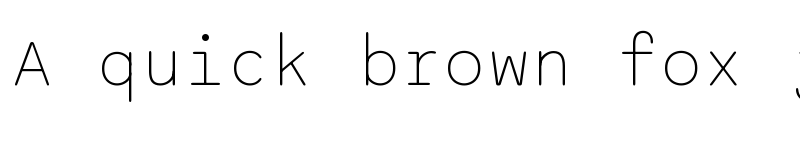 Preview of Sono Variable Regular font