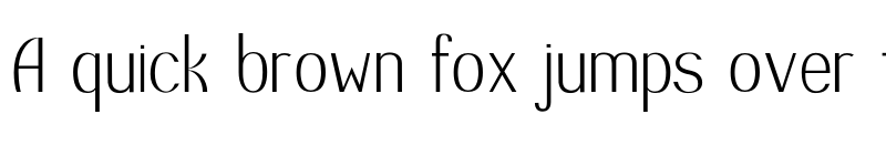 Preview of sophisticated Light font