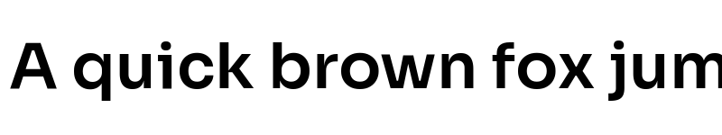 Preview of Sora SemiBold font