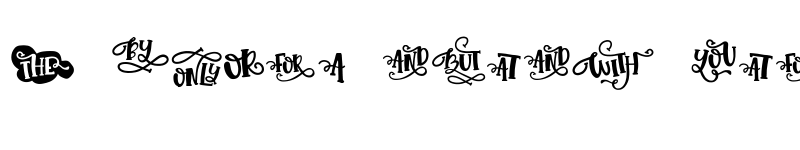 Preview of Sorinka catchwords Sorinka catchwords font