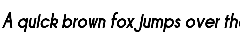 Preview of Sornette Bold Italique font