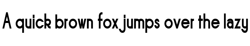 Preview of Sornette Bold Narrow font