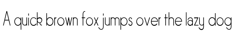 Preview of Sornette Light Narrow font