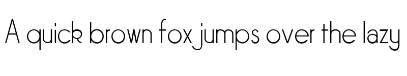 Preview of Sornette Light font