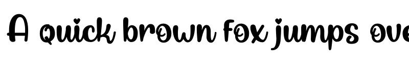 Preview of Soul Billani Regular font