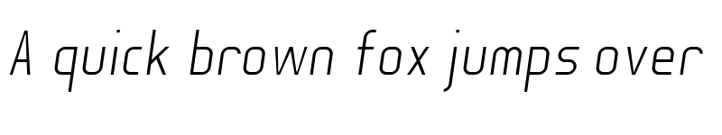 Preview of Soul Lotion Light-Italic font