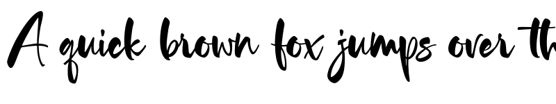 Preview of Soulmate Regular font