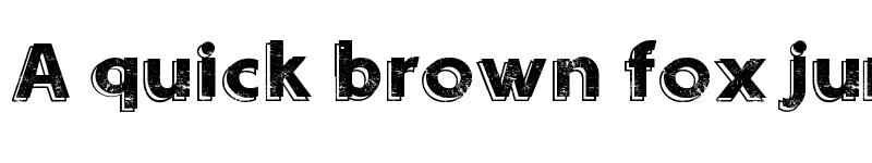 Preview of Sounds Eroded Regular font