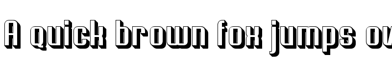 Preview of Soupertrouper 3D Soupertrouper 3D font