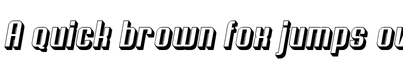 Preview of Soupertrouper 3DOblique Soupertrouper 3DOblique font