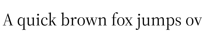 Preview of Source Serif 4 Display Regular font