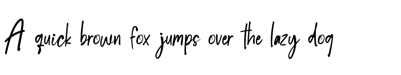 Preview of South Amsterdam Regular font