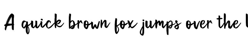 Preview of Souther Regular font