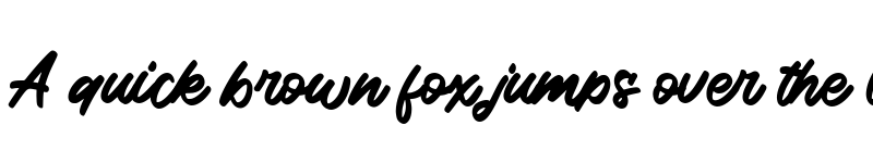 Preview of Southland Righway Regular font