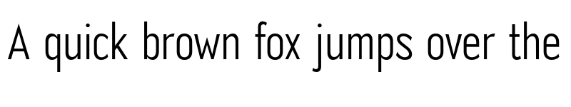 Preview of Sovranix Medium font