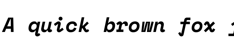 Preview of Space Mono Bold Italic font