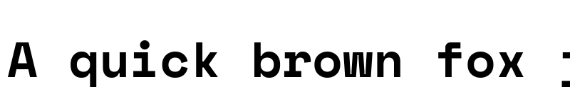 Preview of Space Mono Bold font