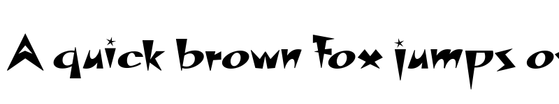 Preview of Space Patrol NF Regular font