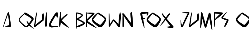 Preview of space punk Regular font