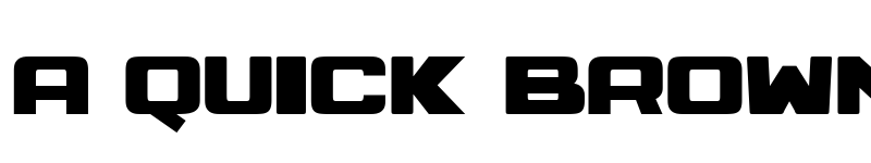 Preview of SPACE Regular font