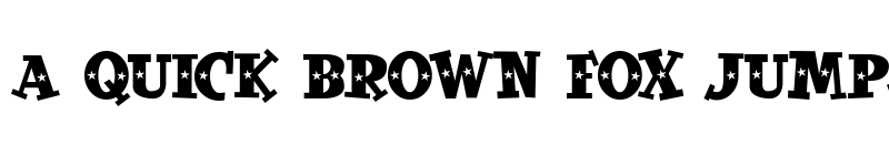 Preview of SpaceOut Regular font