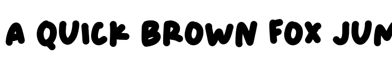 Preview of Spaceton Regular font