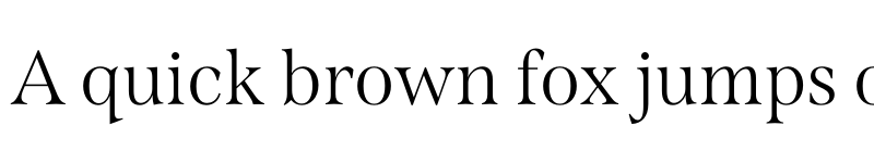 Preview of Span Light font