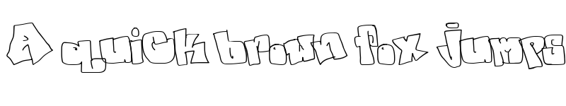 Preview of spanky  20 second version Regular font