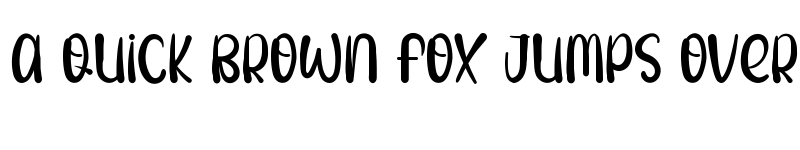 Preview of Sparkling Regular font