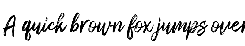 Preview of Sparose Reguler font