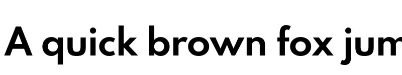 Preview of Spartan MB Bold font