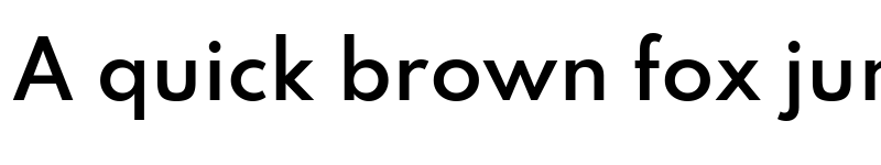 Preview of Spartan SemiBold font