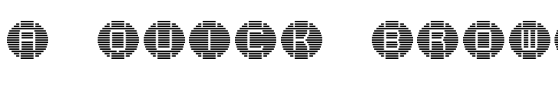 Preview of speaker grill Regular font