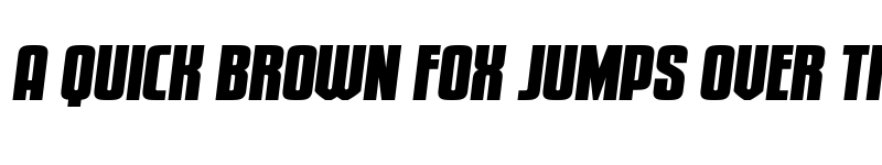 Preview of Special Agent Expand SemItalic Regular font