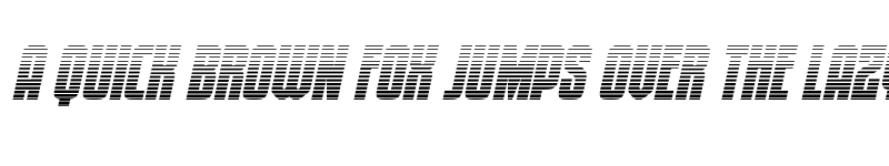 Preview of Special Agent Gradient Italic Regular font