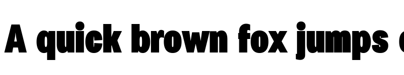 Preview of Specify PERSONAL Condensed Black font