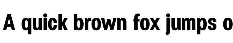 Preview of Specify PERSONAL Condensed Bold font