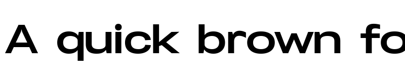 Preview of Specify PERSONAL Expanded Bold font