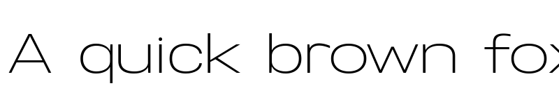 Preview of Specify PERSONAL Expanded Light font