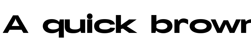 Preview of Specify PERSONAL Extraexpanded Black font