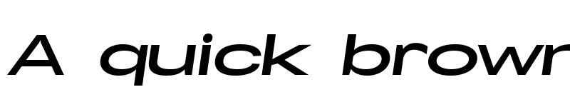 Preview of Specify PERSONAL Extraexpanded Bold Italic font