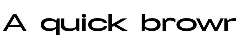 Preview of Specify PERSONAL Extraexpanded Bold font