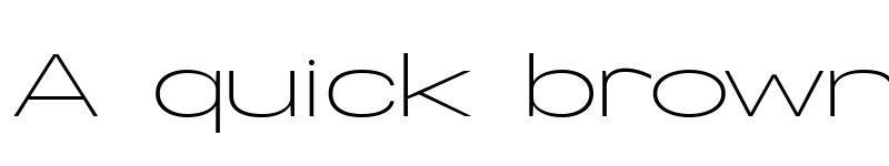 Preview of Specify PERSONAL Extraexpanded Light font