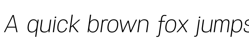 Preview of Specify PERSONAL Normal Light Italic font