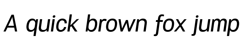 Preview of Specify PERSONAL Normal Medium Italic font